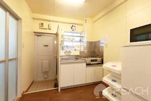 公寓, 1 間臥室 | 私人小型廚房 | 迷你雪櫃、微波爐、特濃咖啡機、電熱水壺