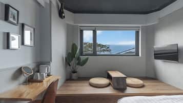 Habitación doble superior, vistas al mar | Vistas desde la habitación