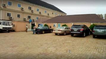 Free self parking, free valet parking