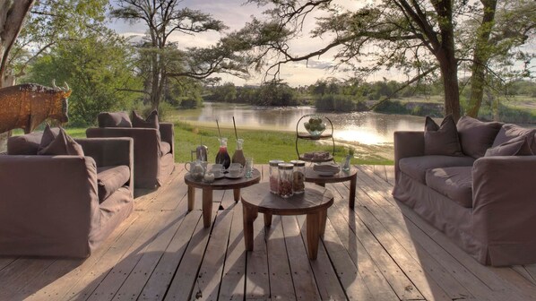 View from room - andBeyond Grumeti Serengeti Tented Camp (Serengeti)