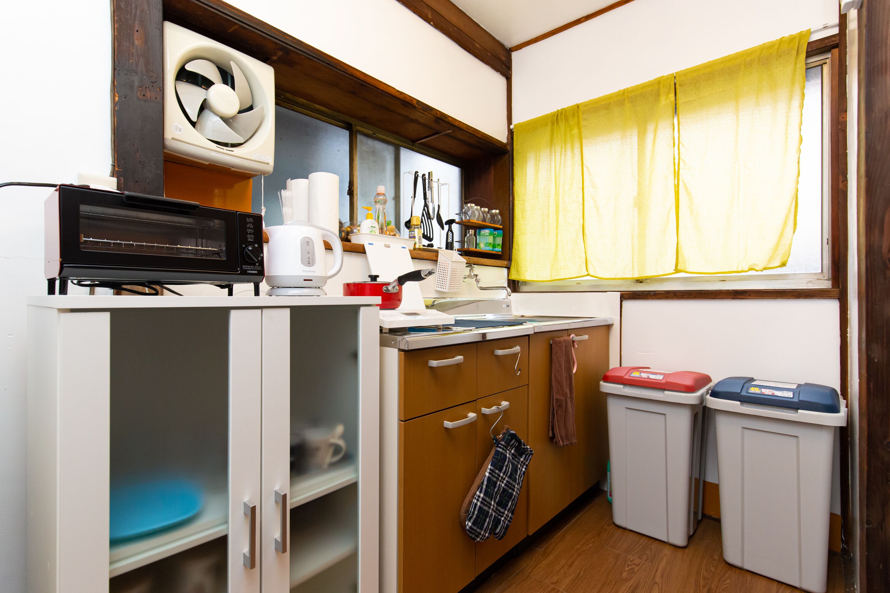 经济独立别墅, 2 间卧室 (Townhouse) | 私人简易厨房 | 冰箱、微波炉、炉灶、电热水壶