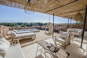 Suite, piscina privada | Terraza o patio