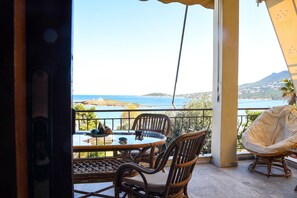 Basic Apartment, 2 Bedrooms, Beach View | Terrace/patio