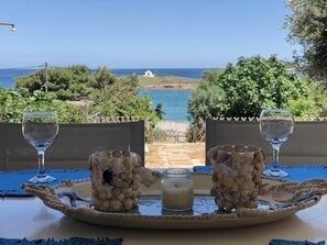 Front of property - Areos Galaxy Apartments With Beach View (Spata-Artemida)