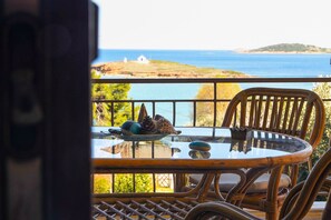 Basic Apartment, 2 Bedrooms, Beach View | Terrace/patio