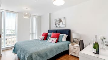 Căn hộ Deluxe, 1 phòng ngủ, phù hợp cho người khuyết tật, quang cảnh thành phố | Quang cảnh từ phòng