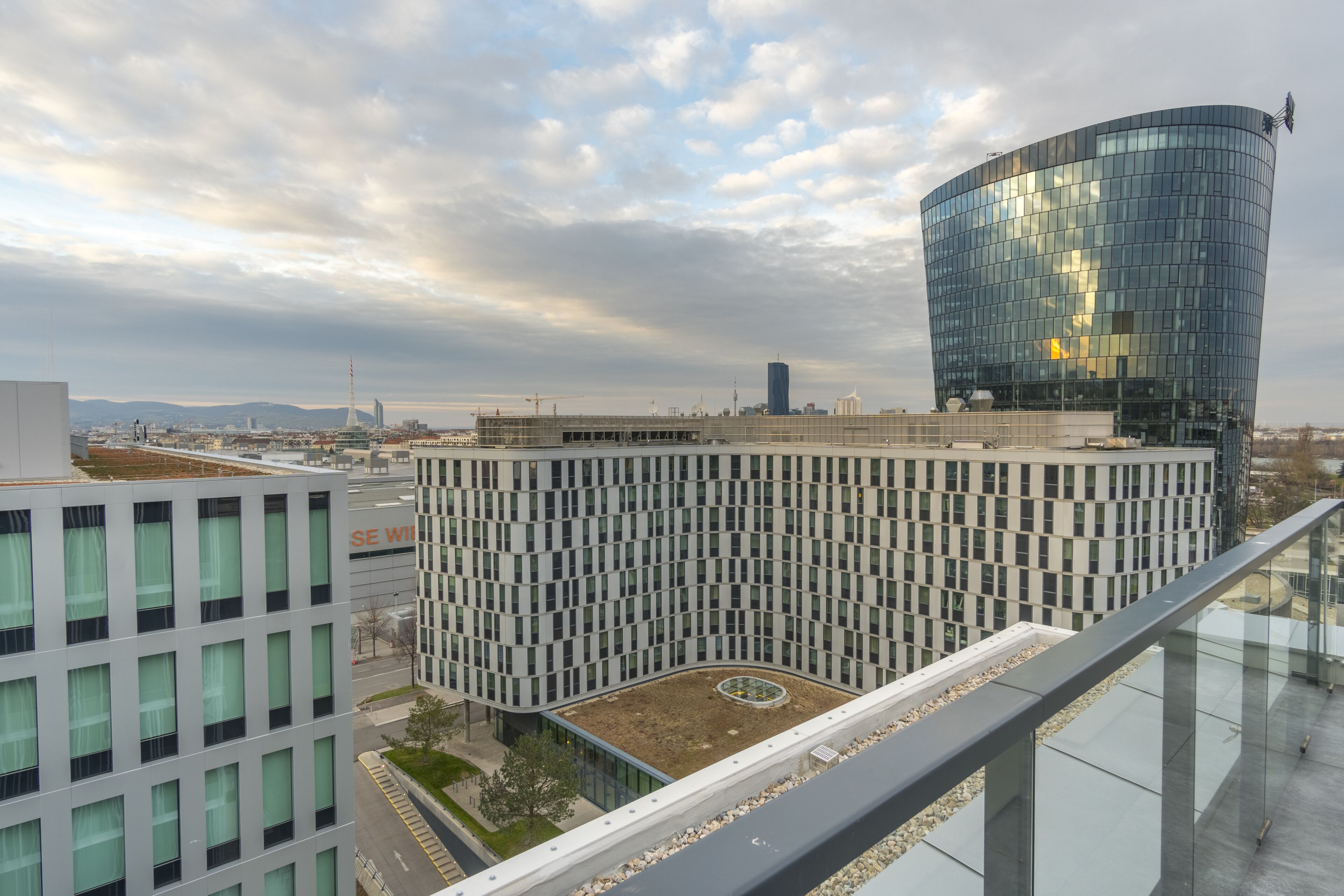 バルコニーからの眺望