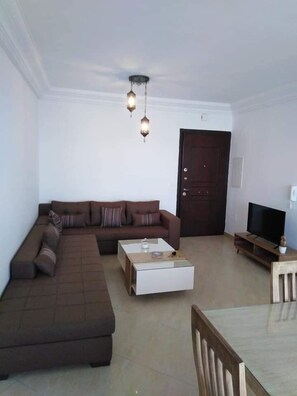 Villa, 2 Bedrooms | Living area | 32-inch flat-screen TV with satellite channels, TV - Residence Hekma (Fatou)