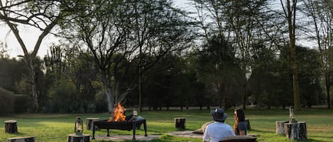 Aire de pique-nique/barbecue