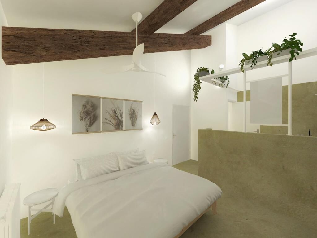 Premium bedding, individually decorated, individually furnished, desk