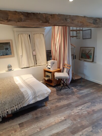 300 m sea, charming typical Norman house perfectly renovated 6 people