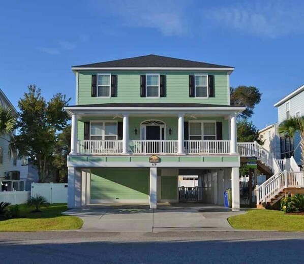 Exterior - A Family Affair - Walk to Beach in Surfside Beach (Surfside Beach)