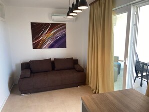 81-cm flat-screen TV with satellite channels, TV