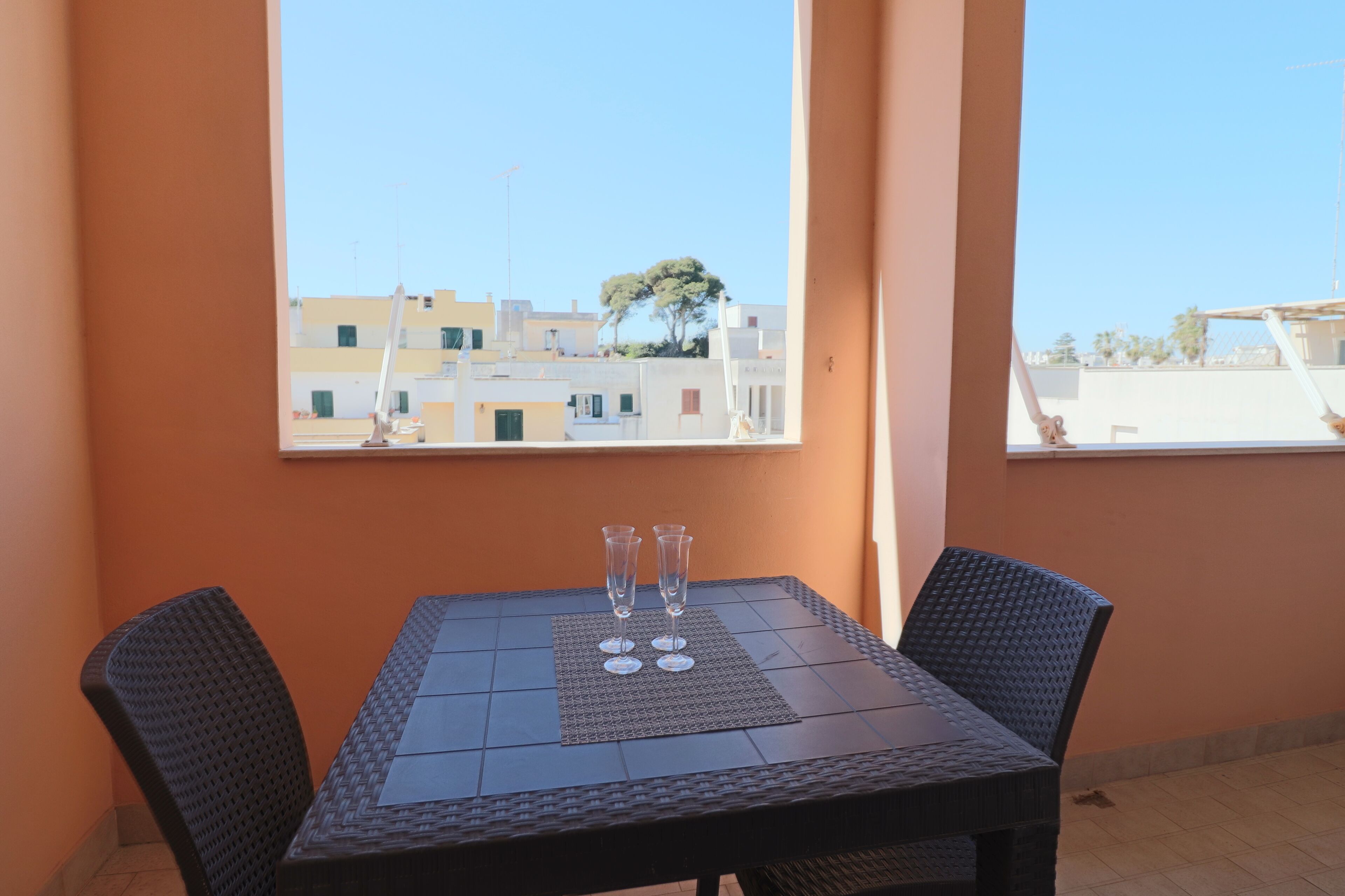Casa, 2 habitaciones, balcón, vistas a la ciudad | Restaurante al aire libre