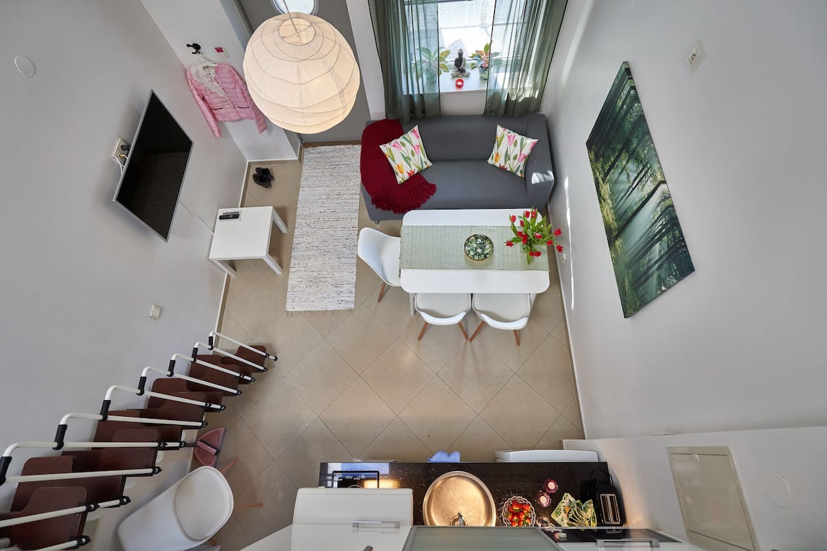 Appartement, en mezzanine | Salle de séjour
