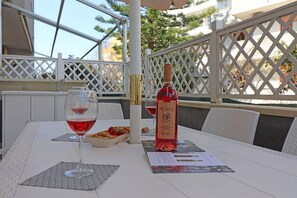 Ferienhaus, 1 Schlafzimmer, Balkon, Stadtblick | Unterkunftsgelände