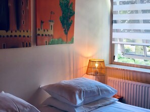 Habitación Premium doble (De Dillenburg) | Ropa de cama hipoalergénica, escritorio, wifi gratis