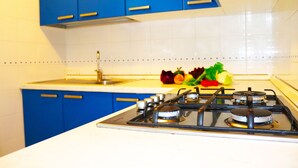 House, 2 Bedrooms, Balcony, City View | Private kitchen - Holidays House Veronica Otranto (Otranto)