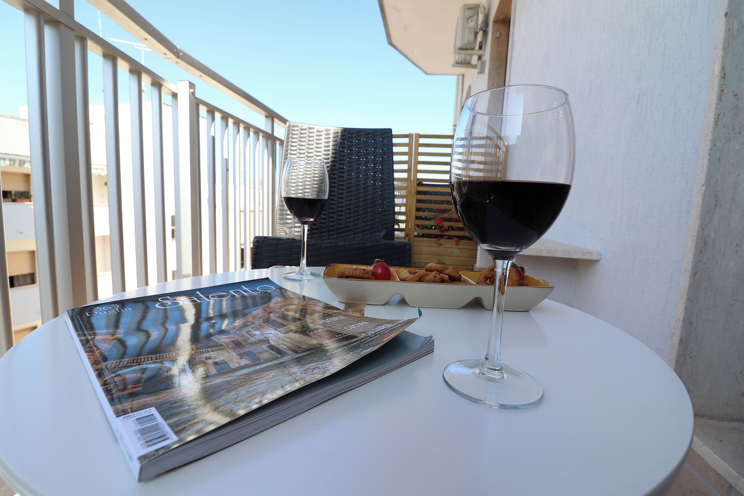 Huis, 1 slaapkamer, balkon, uitzicht op de stad | Balkon
