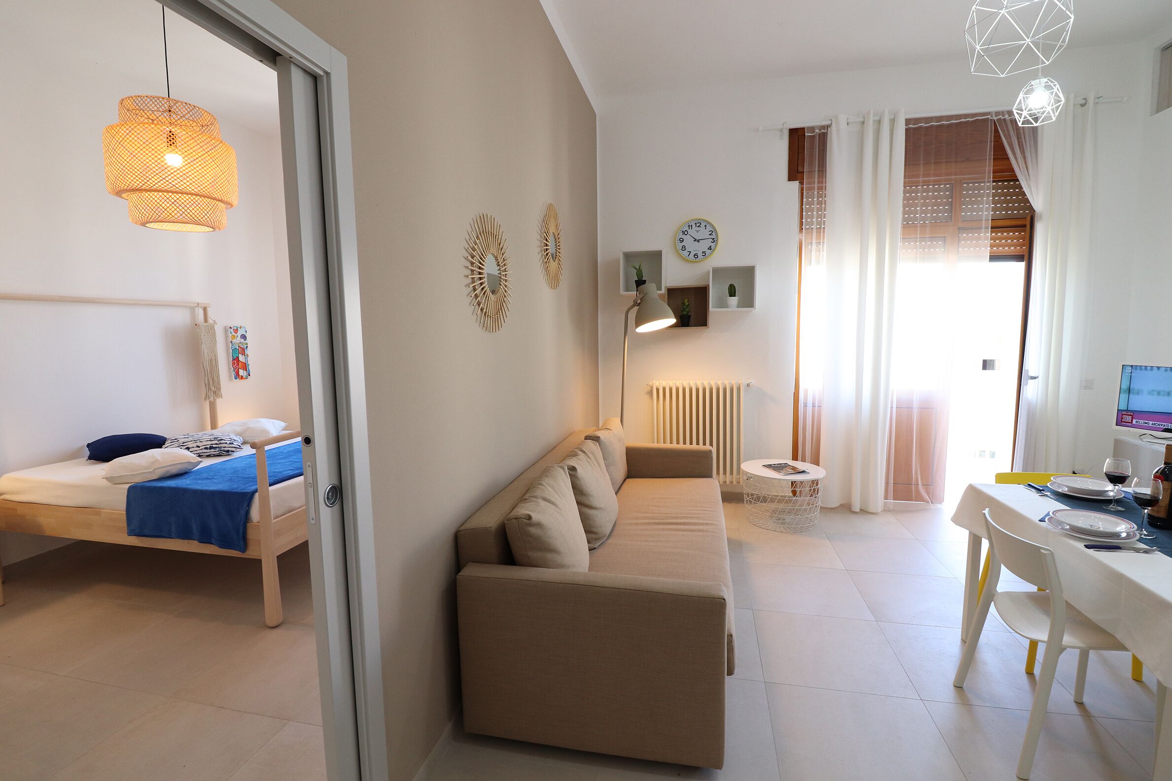 2 bedrooms, iron/ironing board