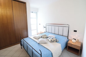 House, 1 Bedroom, Balcony, City View | 1 bedroom, iron/ironing board - Casa Vanessa Modern One-bedroom Apartment With sea View in Central Otranto (Otranto)