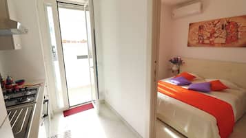 1 bedroom, iron/ironing board