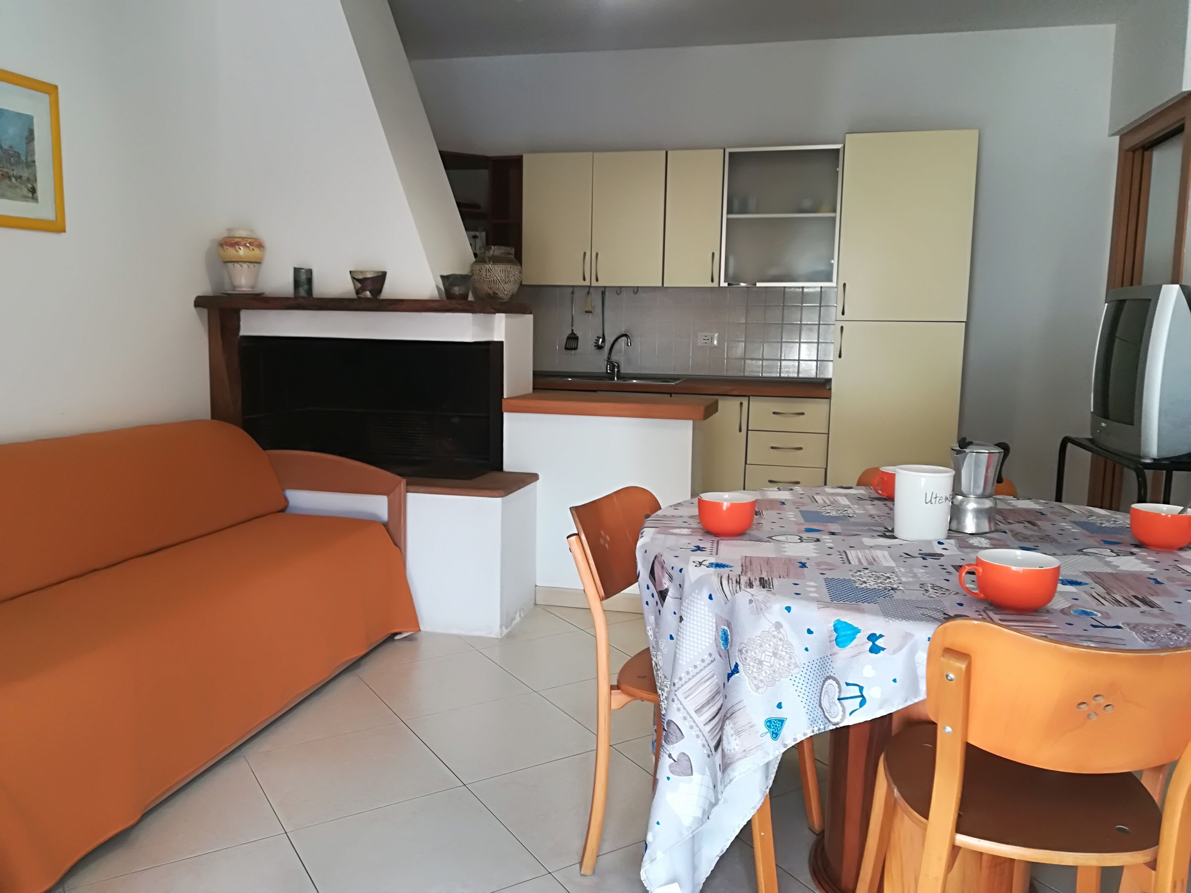 Casa, 2 habitaciones, balcón, vista al jardín | Interior