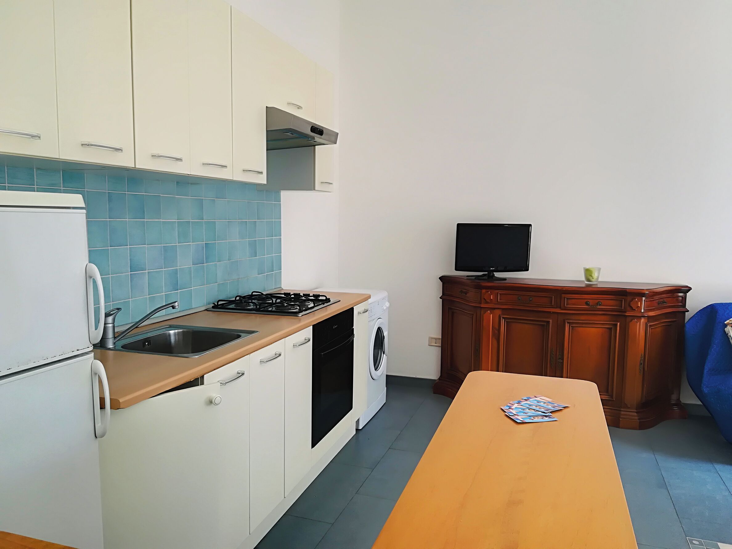 Casa, 2 quartos, sacada, vista para a cidade | Cozinha privada
