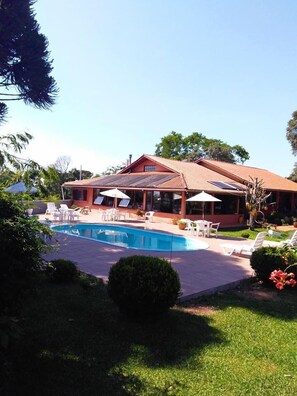 Seasonal outdoor pool