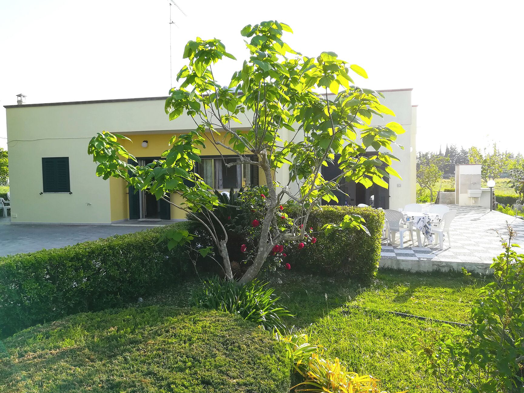 Villa, 3 Bedrooms, Garden View | Terrace/patio