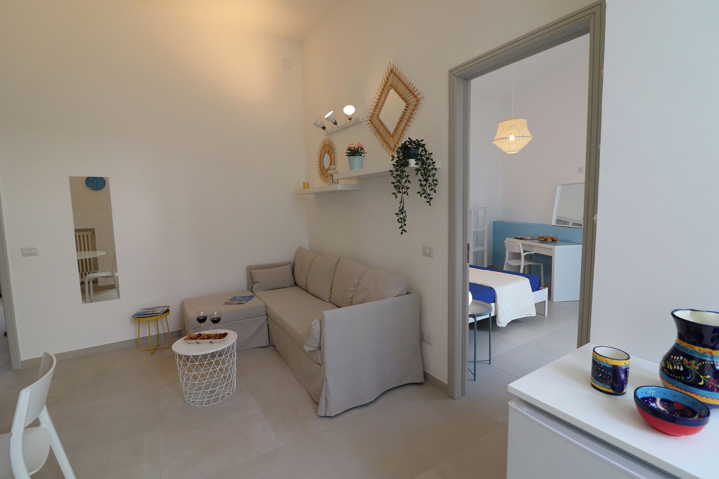Casa, 1 quarto, terraço, vista para a cidade | Área de estar | TV