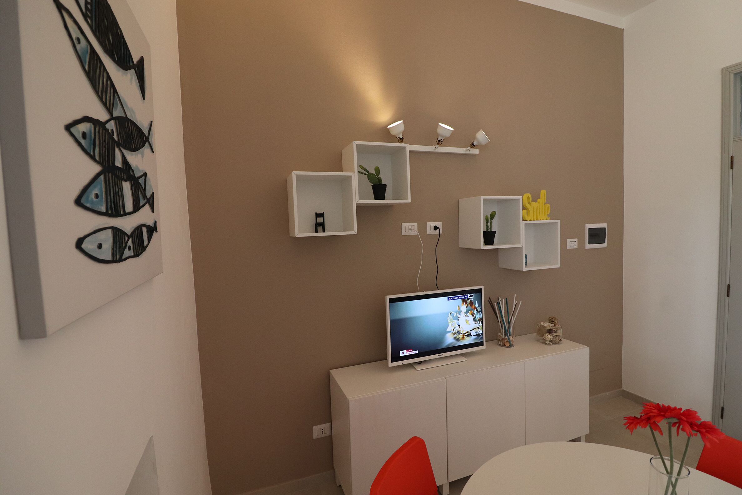 Casa, 1 camera da letto, terrazzo, vista città | Interni
