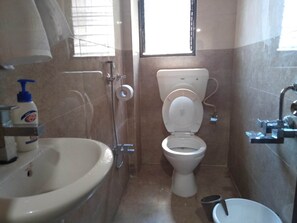 Deluxe Room | Bathroom | Shower, free toiletries, towels