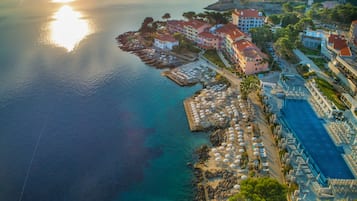 منظر من الجو على ارتفاع عالٍ