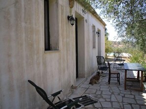 Doppia Standard, accessibile ai disabili, vista giardino | Terrazza/patio