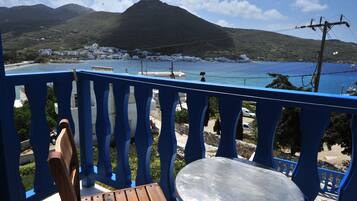 Twin Room, Sea View | Balcony view