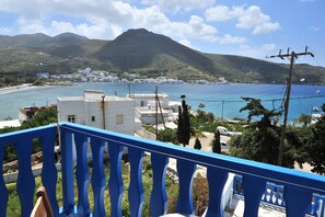 Chambre avec lits jumeaux, vue mer | Vue sur la plage/l’océan