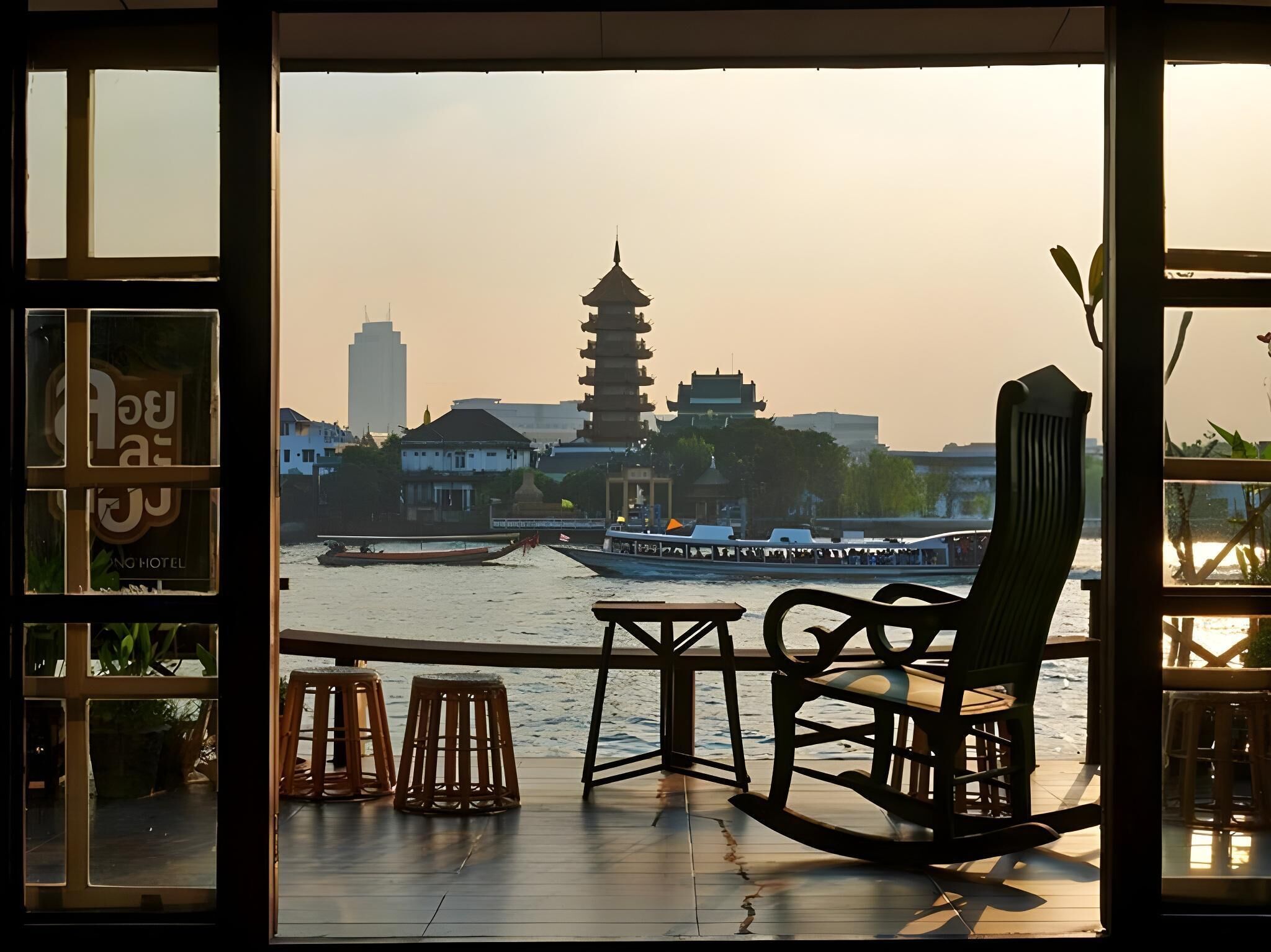 Khuôn viên nơi lưu trú