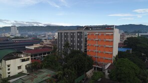 Uitzicht vanuit accommodatie