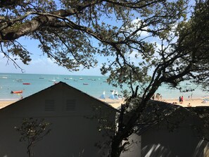 On the beach