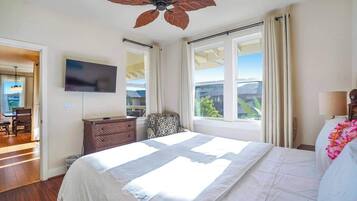 4 bedrooms, iron/ironing board, travel crib, free WiFi