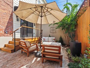 Terrace/patio - Heated Pool Access | 5*Clean | Flex Cancelation (Savannah)