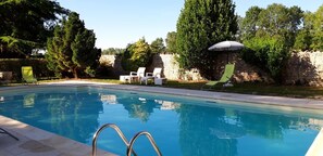 Seasonal outdoor pool