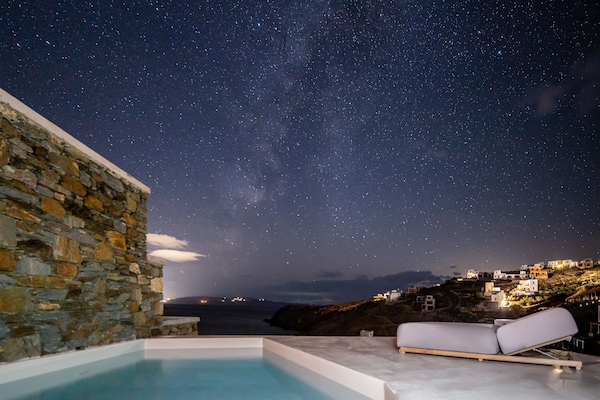 Villa Helios with Private Pool and Sea View | Piscina particular