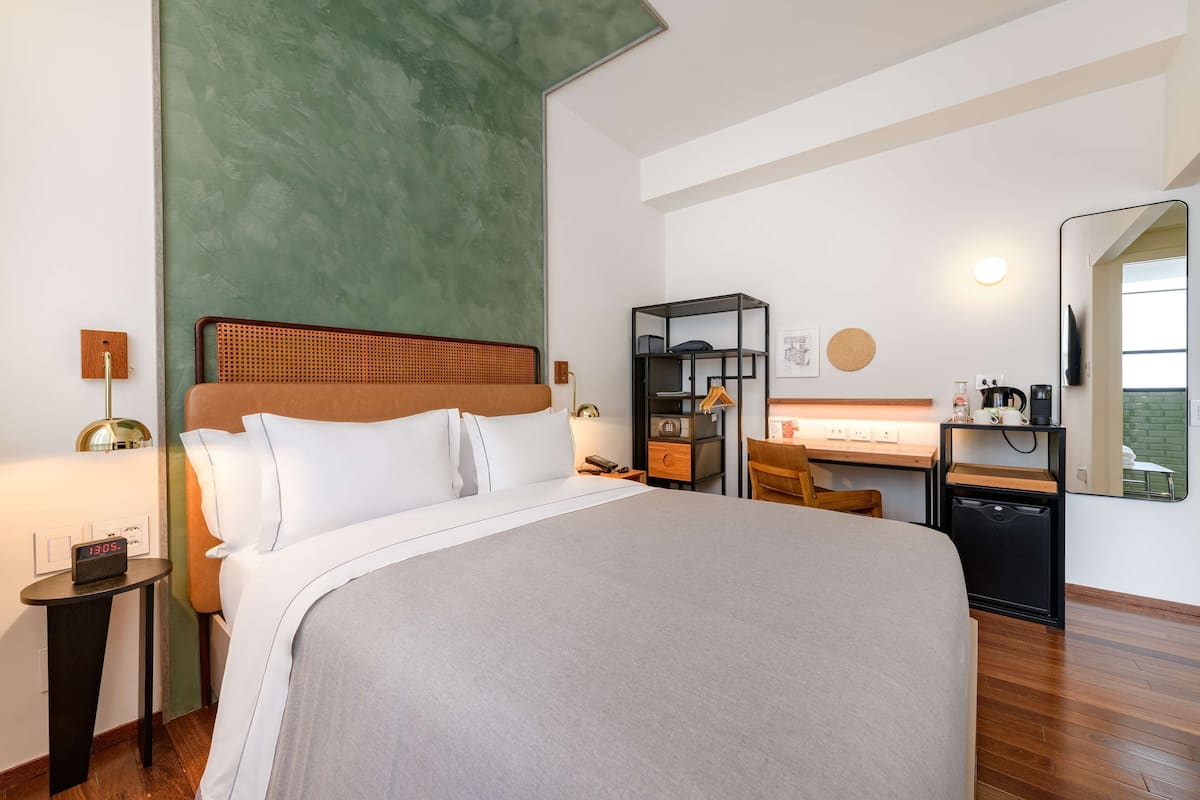 1 habitación, minibar, caja de seguridad en la habitación y escritorio