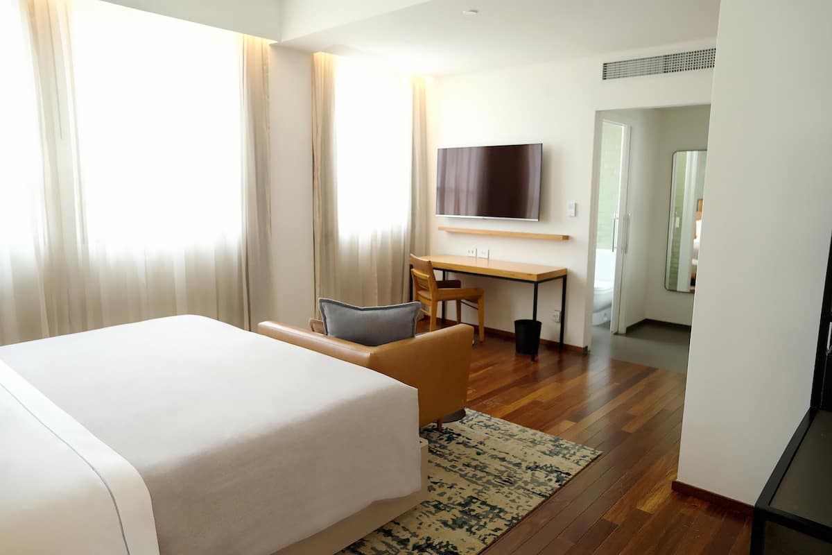 1 habitación, minibar, caja de seguridad en la habitación y escritorio