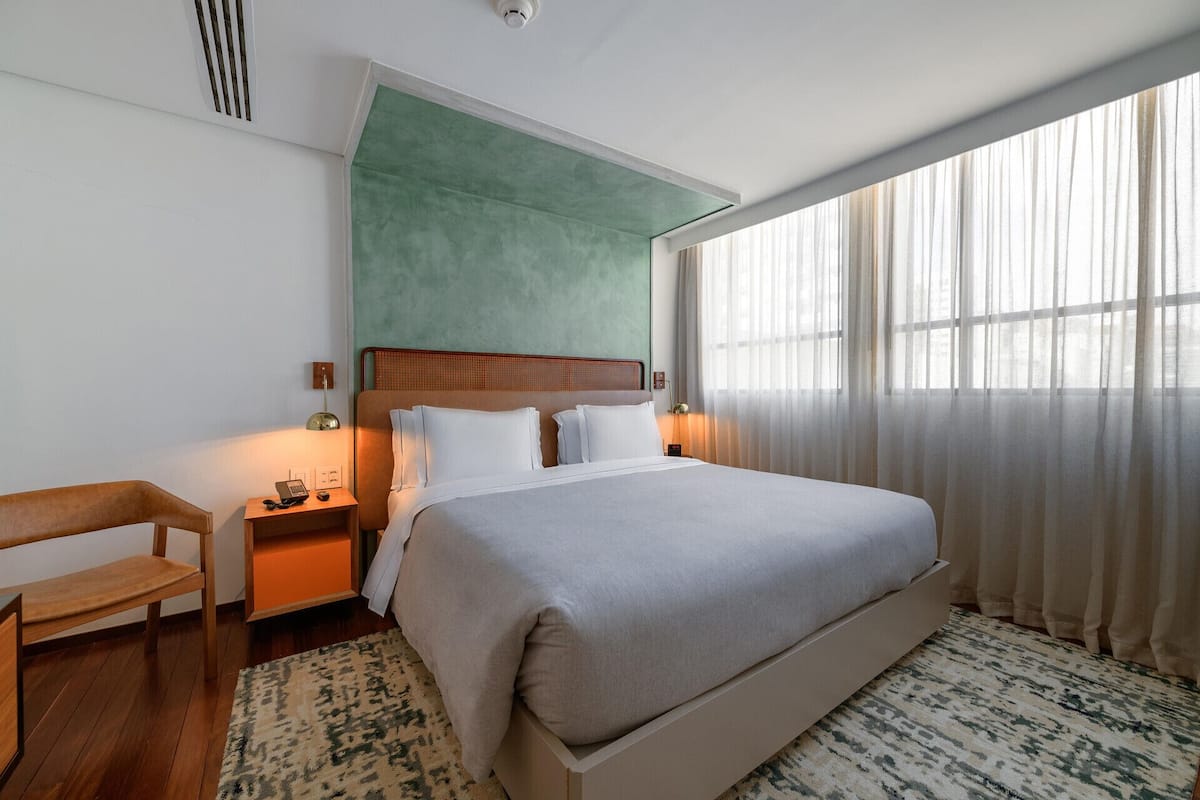 1 habitación, minibar, caja de seguridad en la habitación y escritorio