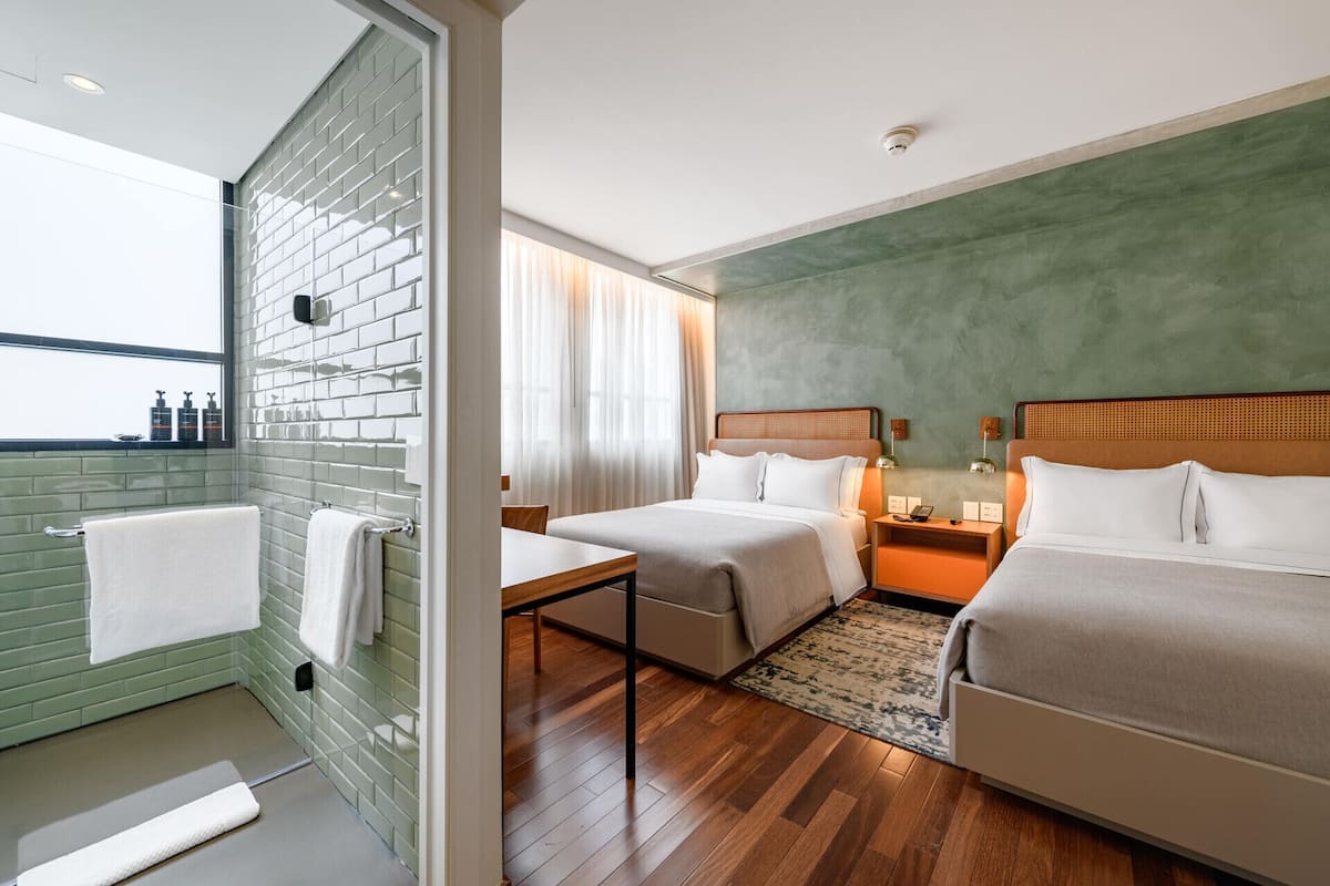 1 habitación, minibar, caja de seguridad en la habitación y escritorio