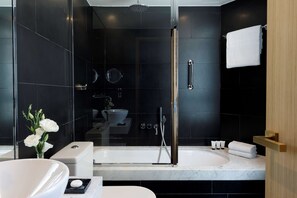 Free toiletries, hair dryer, bathrobes, slippers - Le Belgrand Hotel Paris Champs Elysees, Tapestry by Hilton (Paris)