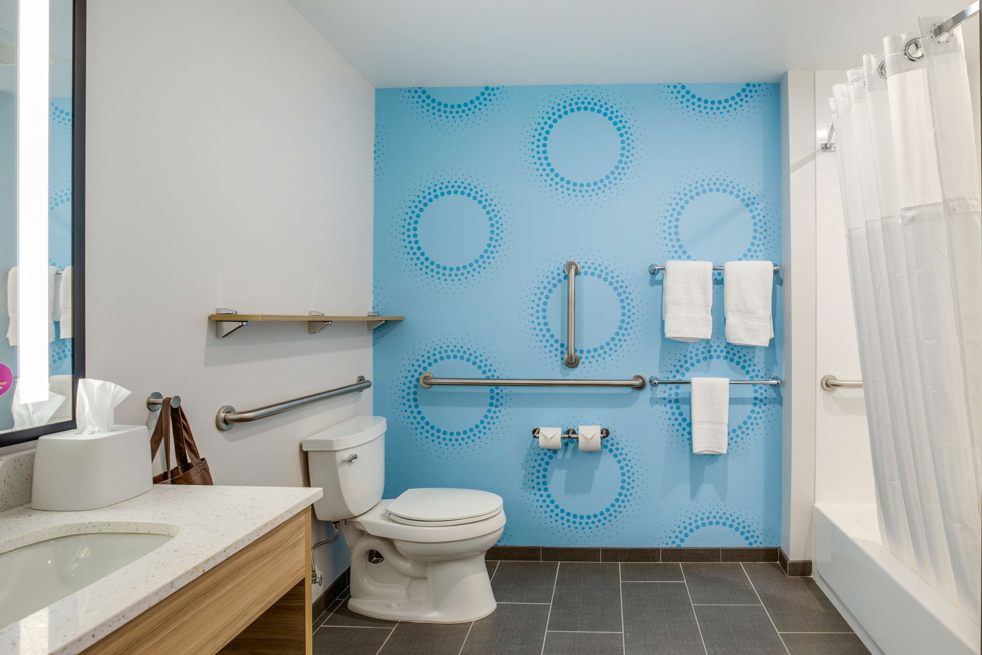 room, 1 king bed, accessible, bathtub | bathroom | hair dryer